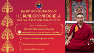 31st Birthday celebration of the H. E. 9th Kundor Rinpoche la
