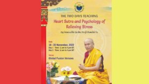 The schedule for the two days teachings